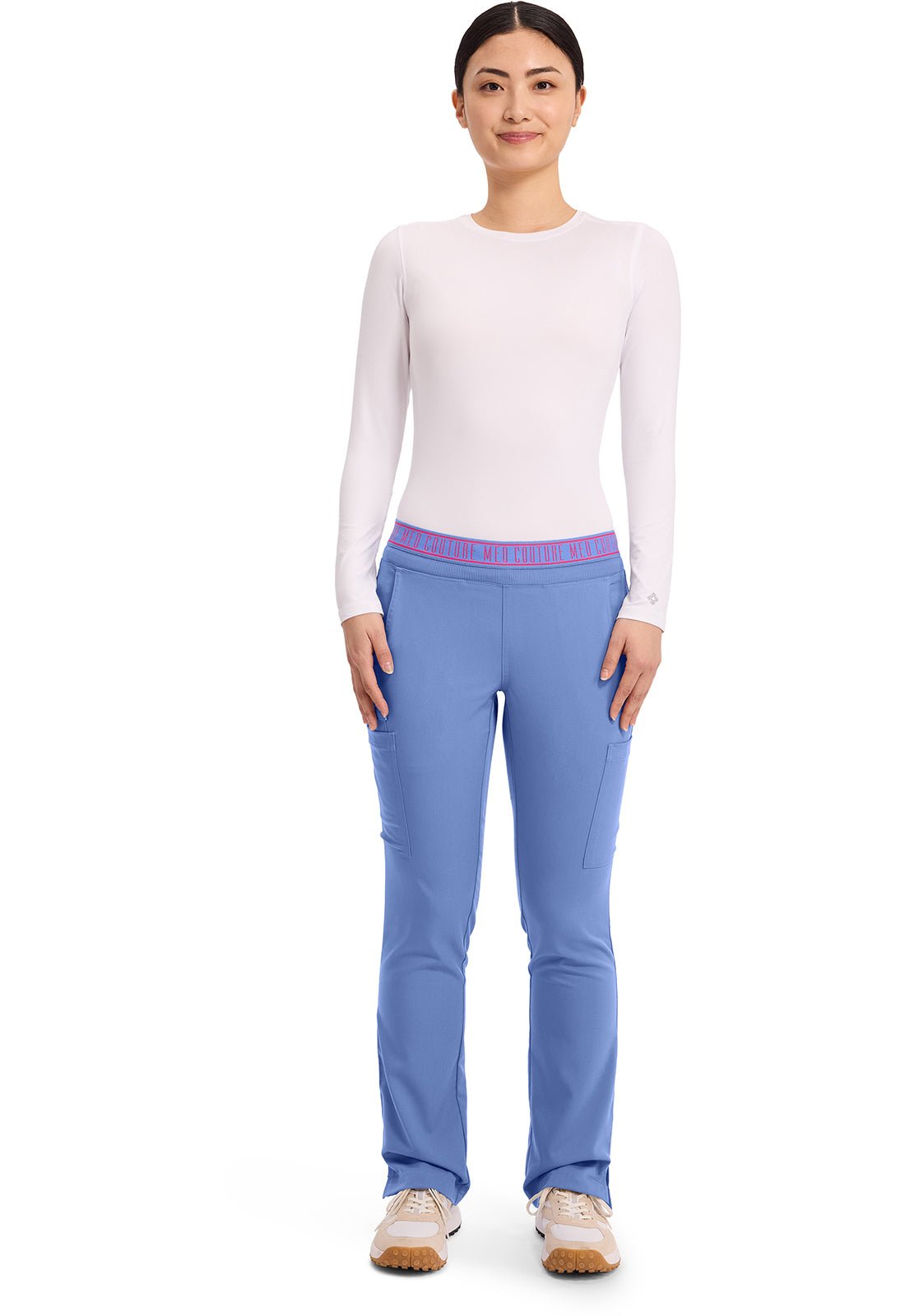 Med Couture Touch Scrubs Yoga Cargo Pant MC7739 - Scrubs Select