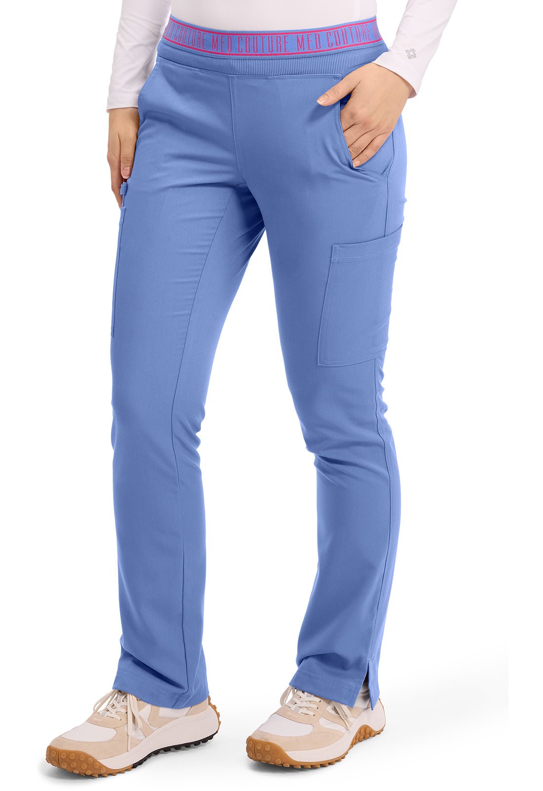 Med Couture Touch Scrubs Yoga Cargo Pant MC7739 - Scrubs Select