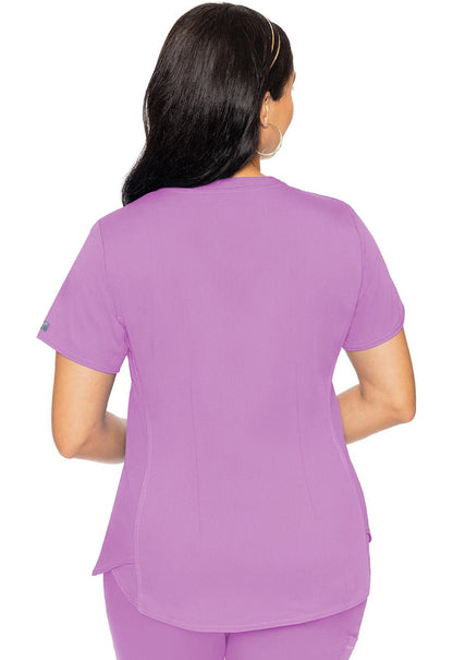 Med Couture Touch V Neck Scrub Top MC7459 Limited - Scrubs Select