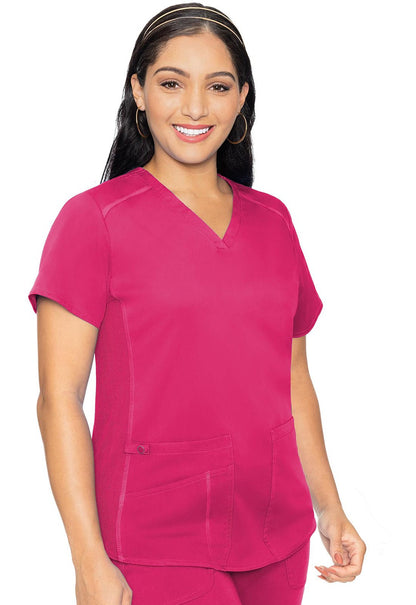 Med Couture Touch V Neck Scrub Top MC7459 Limited - Scrubs Select