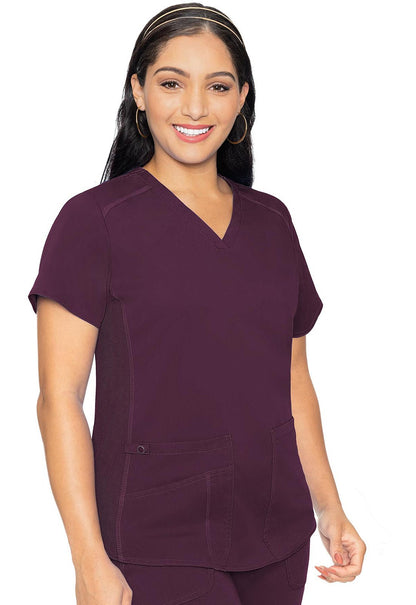 Med Couture Touch V Neck Scrub Top MC7459 Limited - Scrubs Select