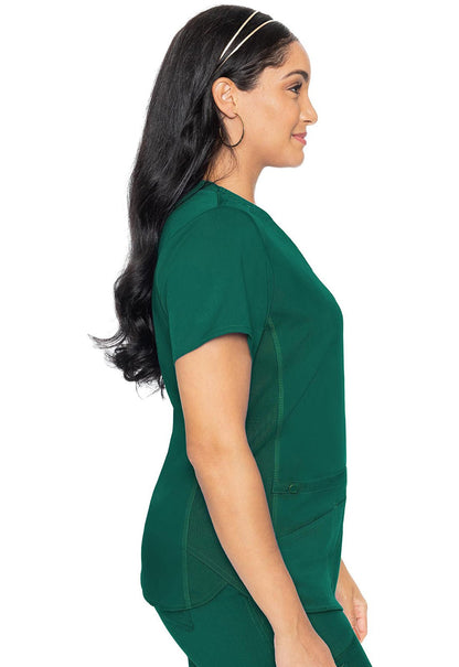 Med Couture Touch V Neck Scrub Top MC7459 Limited - Scrubs Select