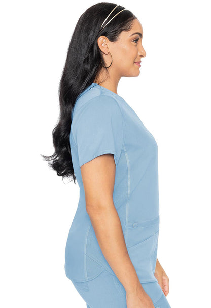 Med Couture Touch V Neck Scrub Top MC7459 Limited - Scrubs Select