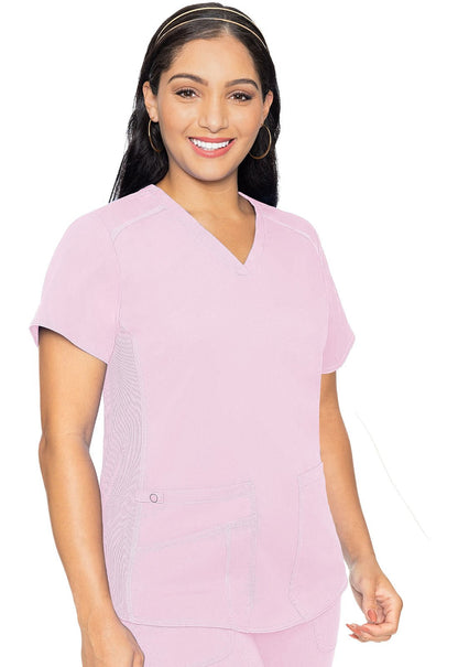 Med Couture Touch V Neck Scrub Top MC7459 Limited - Scrubs Select