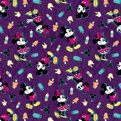 Mickey & Minnie Mouse Tooniforms Licensed Disney V Neck Scrub Top TF797 MKEZ - Scrubs Select