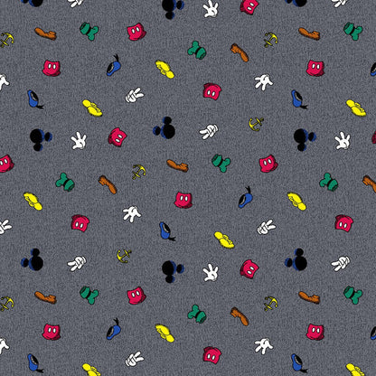 Mickey Mouse Cherokee Tooniforms Disney Men's V Neck Scrub Top TF788 MKXB - Scrubs Select