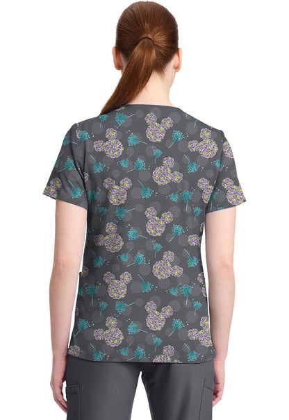 Mickey Mouse Licensed Disney V Neck Scrub Top TF796 MKYX - Scrubs Select