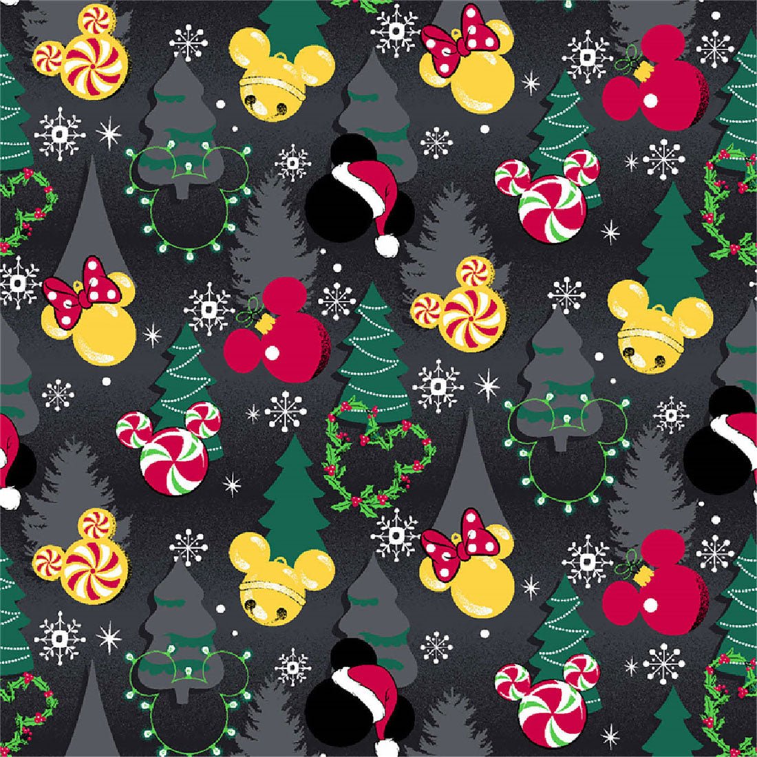 Mickey Mouse Tooniforms Disney Christmas V Neck Scrub Top TF797 MKYJ - Scrubs Select