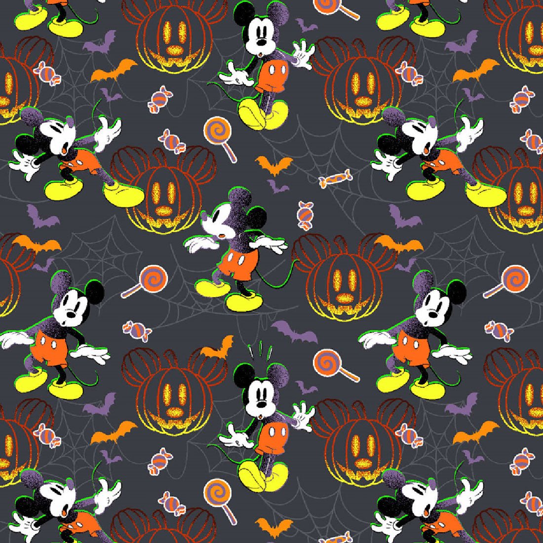 Mickey Mouse Tooniforms Licensed Disney Halloween V Neck Scrub Top TF796 MKXW - Scrubs Select