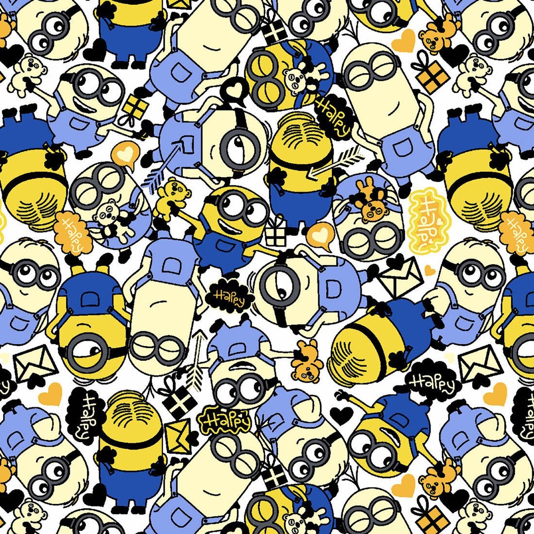 Minions Tooniforms Despicable Me V Neck Scrub Top TF769 DPLM - Scrubs Select