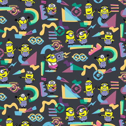 Minions Tooniforms Licensed V Neck Scrub Top TF614 DPPV - Scrubs Select