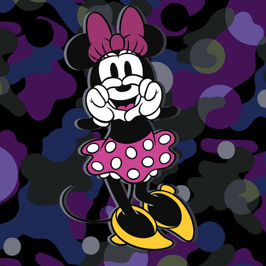 Minnie Mouse Cherokee Tooniforms Disney V Neck Scrub Top TF629 MNDM - Scrubs Select