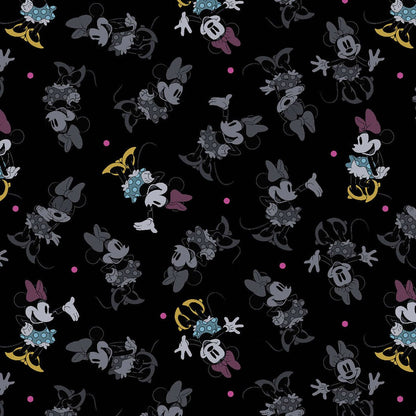 Minnie Mouse Tooniforms Licensed Disney V Neck Scrub Top TF679 MNAYG - Scrubs Select