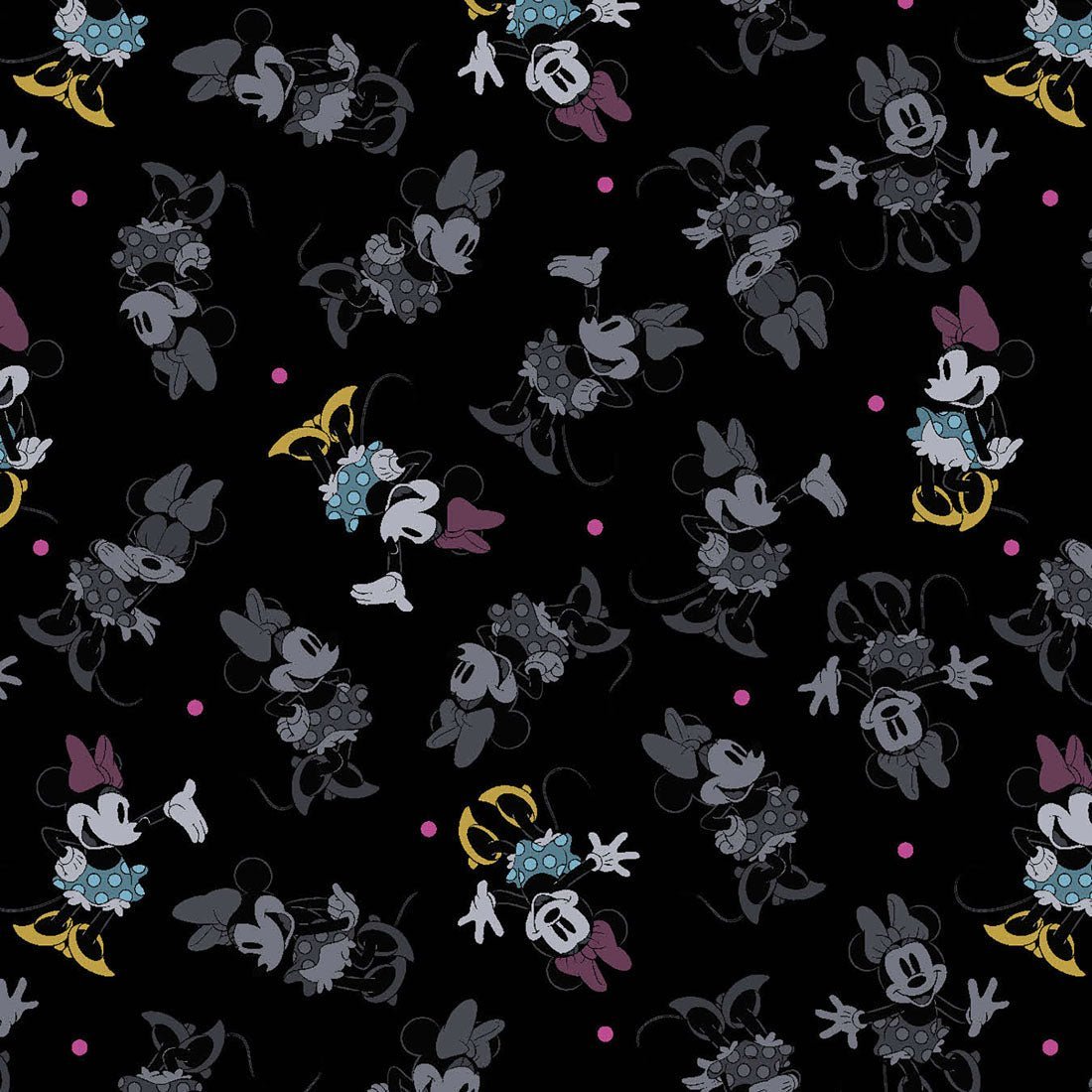 Minnie Mouse Tooniforms Licensed Disney V Neck Scrub Top TF679 MNAYG - Scrubs Select