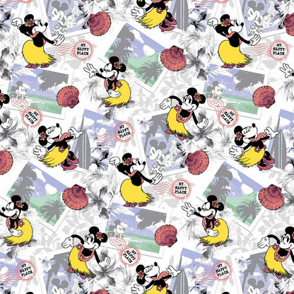 Minnie Mouse Tooniforms Licensed Disney V Neck Scrub Top TF796 MKZL - Scrubs Select