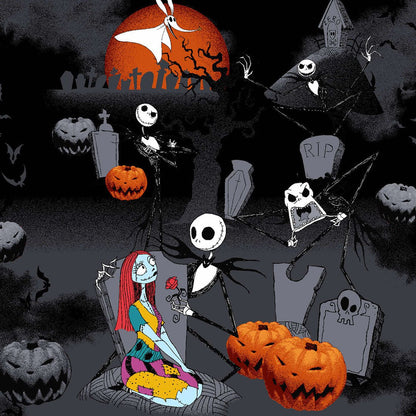 Nightmare Before Christmas Cherokee Tooniforms Disney V Neck Scrub Top TF745 NCGS - Scrubs Select