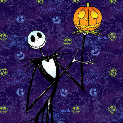 Nightmare Before Christmas Tooniforms Disney Licensed V Neck Scrub Top TF639 NCCK - Scrubs Select