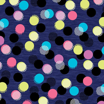 Polka Dot Cherokee Print V Neck Scrub Top CK671 GEOJ - Scrubs Select