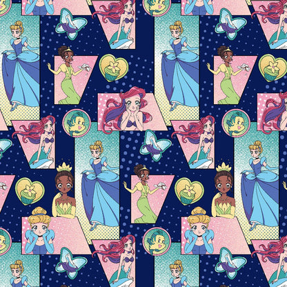 Princess Tooniforms Licensed Disney V Neck Scrub Top TF794 PRXP - Scrubs Select