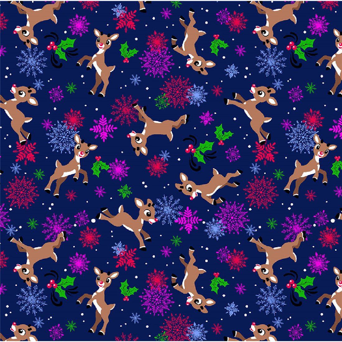 Rudolph Santa Tooniforms Licensed Christmas V Neck Scrub Top TF796 RUSO - Scrubs Select