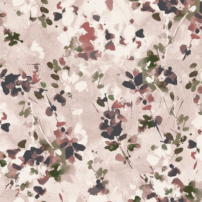 Rustic Floral Healing Hands Print Scrub Zip Front Top 2271 PYFR - Scrubs Select