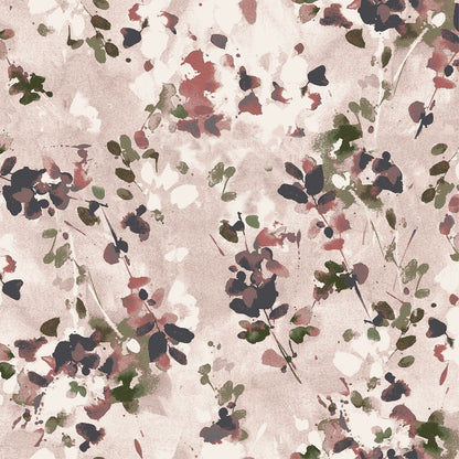 Rustic Floral Healing Hands Print Scrub Zip Front Top 2271 PYFR - Scrubs Select