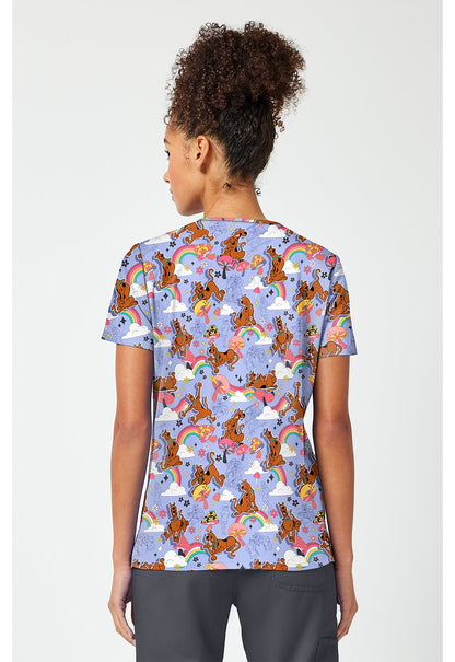 Scooby Doo Tooniforms Licensed V Neck Scrub Top TF796 SDGA - Scrubs Select