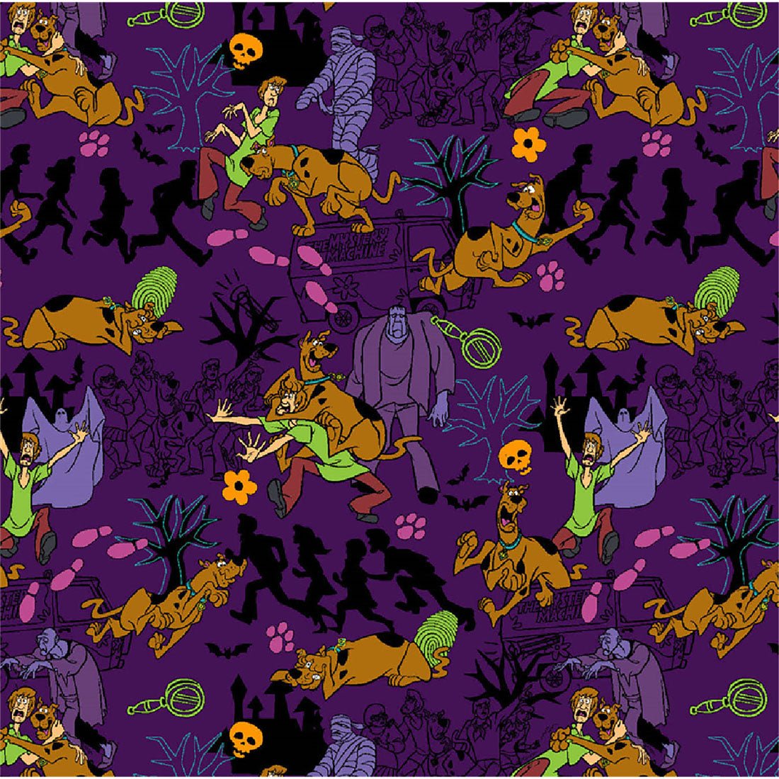 Scooby Doo Tooniforms Licensed V Neck Scrub Top TF796 SDHC - Scrubs Select