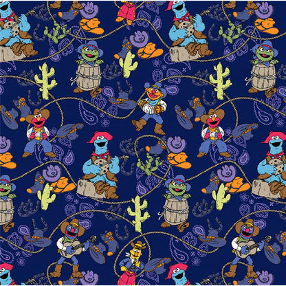 Sesame Street Tooniforms Licensed V Neck Scrub Top TF796 SWWF - Scrubs Select