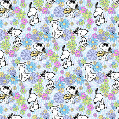 Snoopy Cherokee Licensed Peanuts V Neck Scrub Top TF796 PNYY - Scrubs Select