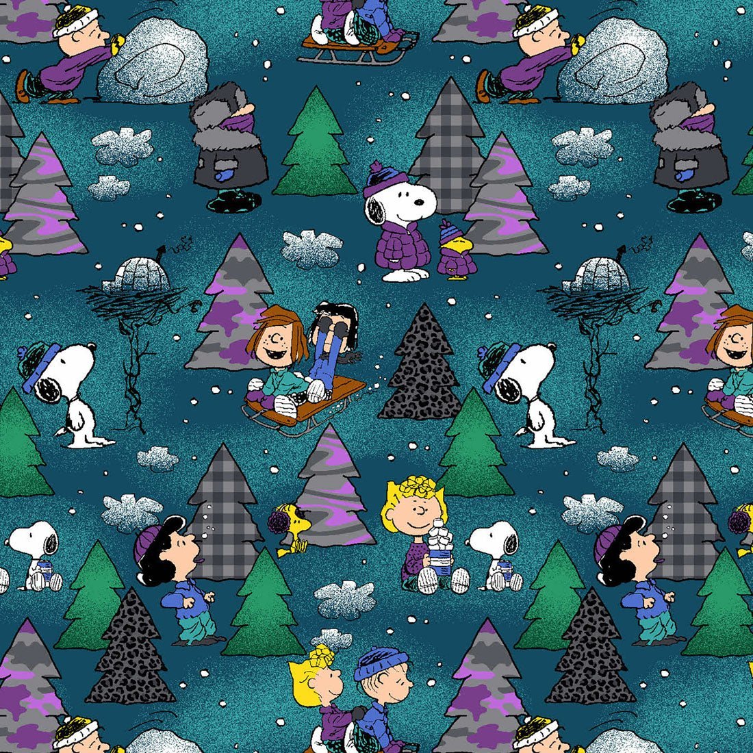 Snoopy Tooniforms Licensed Peanuts V Neck Scrub Top TF796 PNFW - Scrubs Select