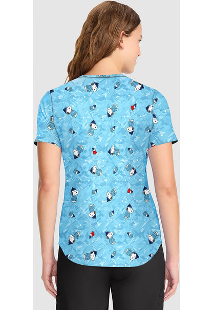 Snoopy Tooniforms Peanuts V Neck Scrub Top TF737 PNON - Scrubs Select