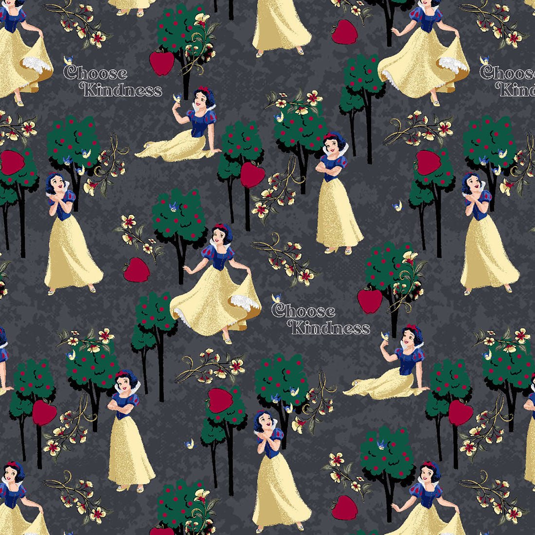 Snow White Tooniforms Licensed Disney V Neck Scrub Top TF794 PRGK - Scrubs Select