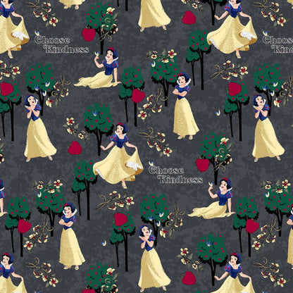 Snow White Tooniforms Licensed Disney V Neck Scrub Top TF794 PRGK - Scrubs Select