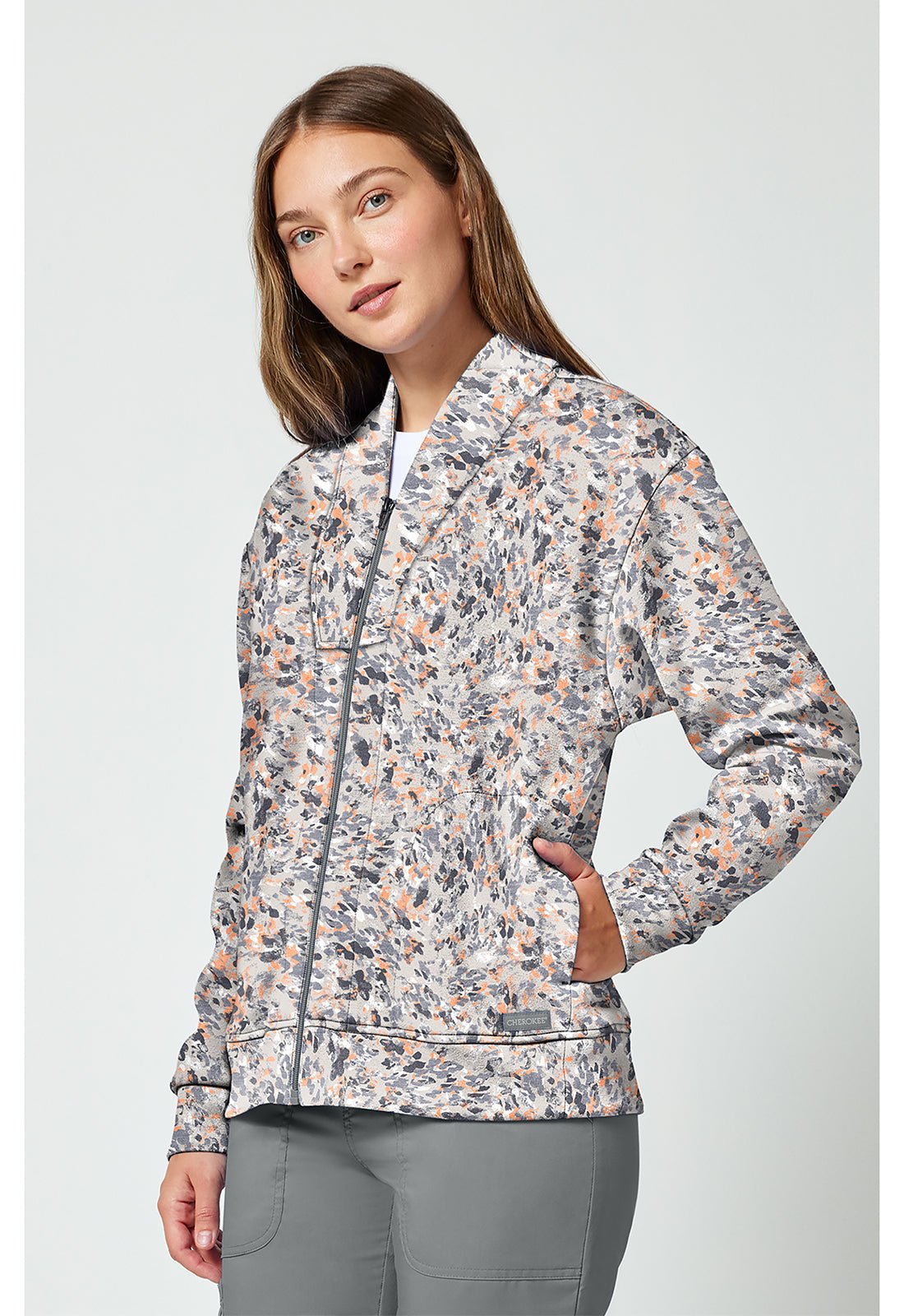 Softest Skin Cherokee Achieve Scrubs Jacket CK00011 SFSK - Scrubs Select