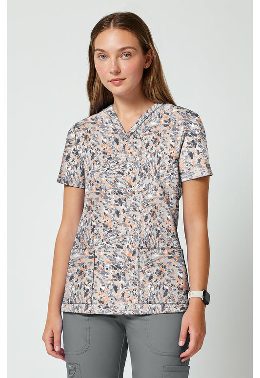 Softest Skin Cherokee Achieve Scrubs V Neck Top CK00010 SFSK - Scrubs Select