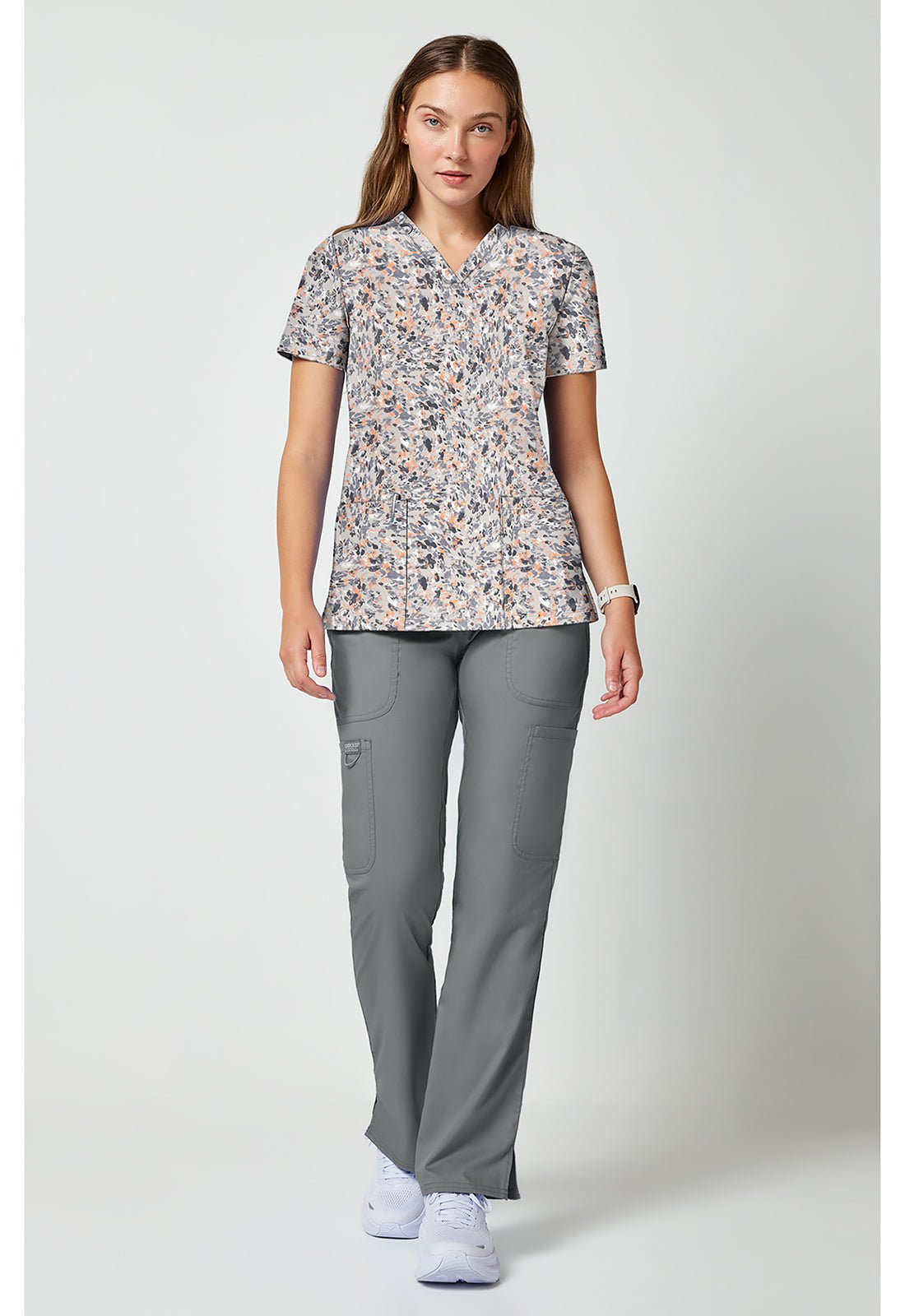 Softest Skin Cherokee Achieve Scrubs V Neck Top CK00010 SFSK - Scrubs Select