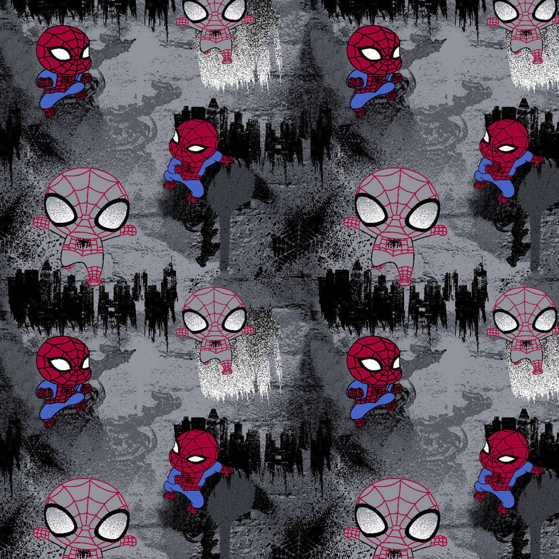 Spiderman Tooniforms Marvel Unisex V Neck Scrub Top TF606 MAOP - Scrubs Select