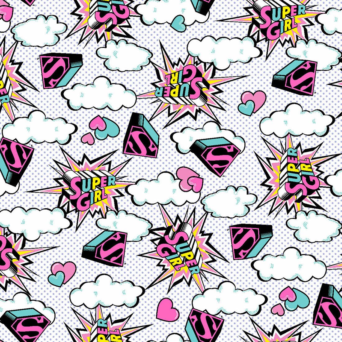Supergirl Tooniforms Licensed DC Comics V Neck Scrub Top TF797 DMBB - Scrubs Select