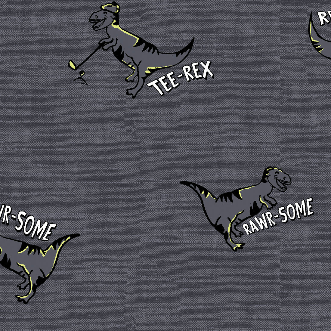 T Rex Dinosaur Print Cherokee Scrubs Men's V Neck Top CK692 RAWS - Scrubs Select