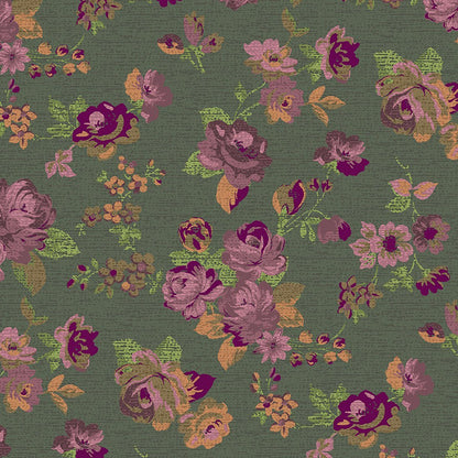 Tapestry Tale Dickies Print V Neck Scrub Top DK667 TPTL - Scrubs Select