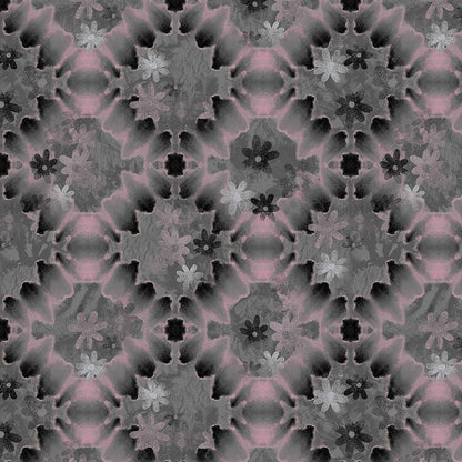 Tie Dye Buds Dickies Print V Neck Scrub Top DK667 TDBD - Scrubs Select