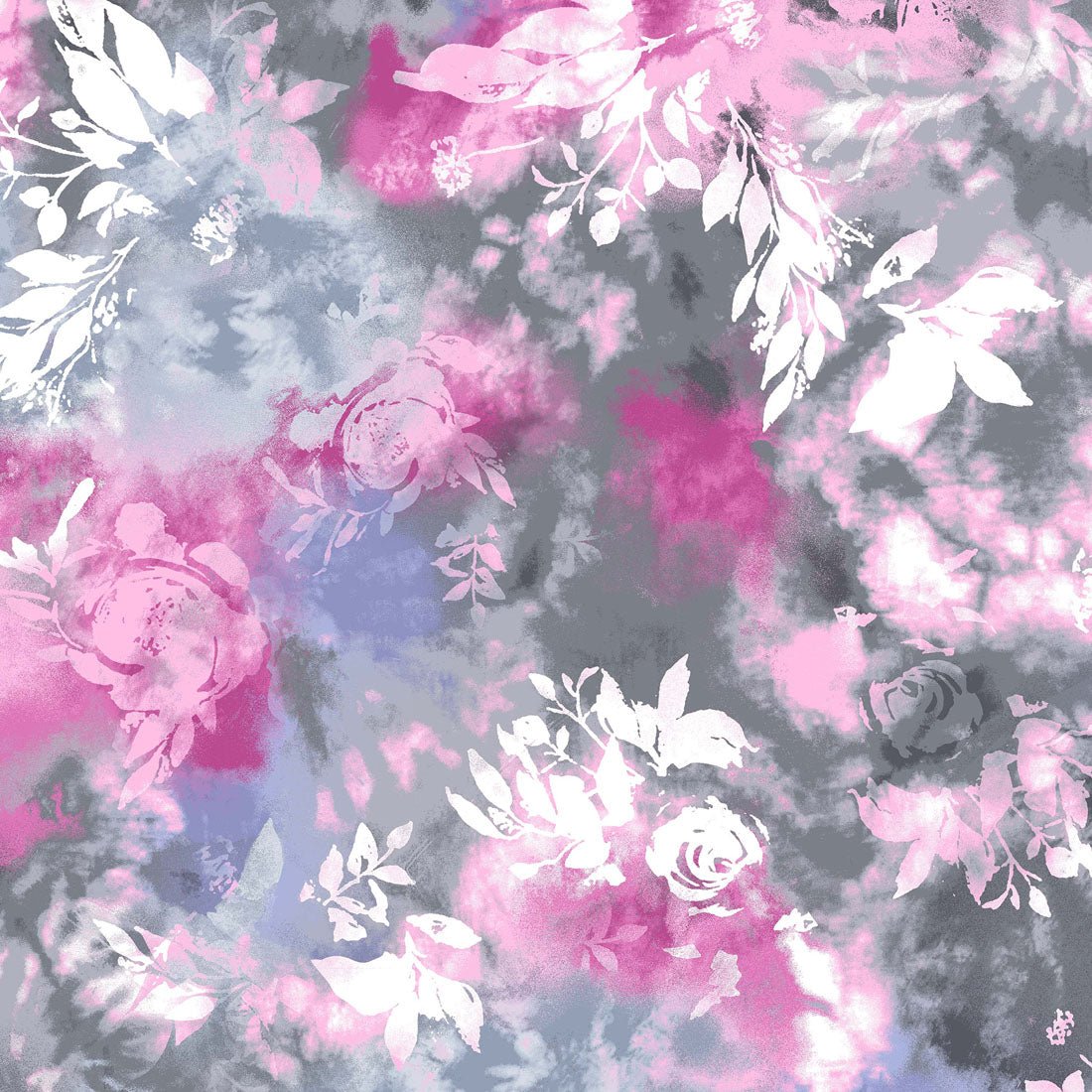 Tie Dye Petals Cherokee Achieve Scrubs V Neck Top CK00010 TYPL - Scrubs Select