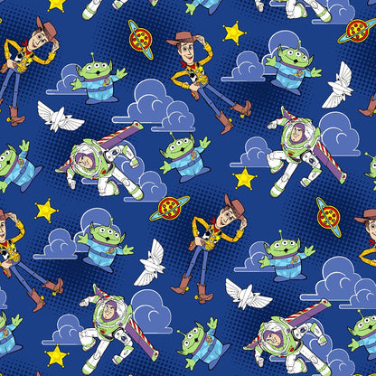 Toy Story Tooniforms Licensed Disney V Neck Scrub Top TF796 TSAR - Scrubs Select