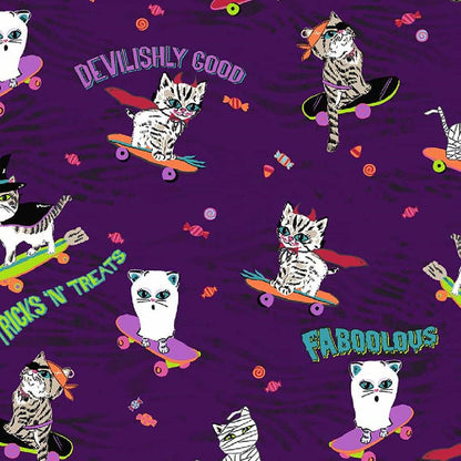 Tricks N Treats Cherokee Print V Neck Scrub Top CK857 TRTT - Scrubs Select