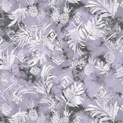 Tropic Distress Dickes EDS Print V Neck Scrub Top DK616 TPDS - Scrubs Select