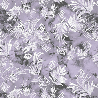 Tropic Distress Dickes EDS Print V Neck Scrub Top DK616 TPDS - Scrubs Select