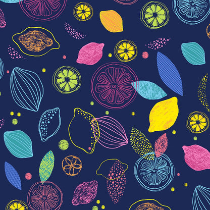 Tutti Frutti Cherokee Print V Neck Scrub Top CK857 TUFU - Scrubs Select