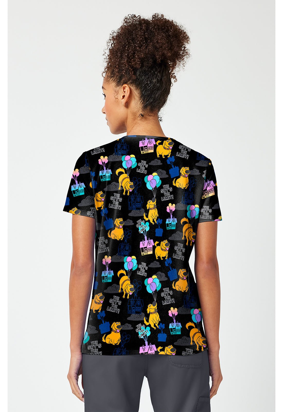 UP! Tooniforms Licensed Disney V Neck Scrub Top TF796 UPDU - Scrubs Select