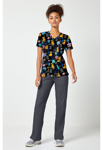UP! Tooniforms Licensed Disney V Neck Scrub Top TF796 UPDU - Scrubs Select